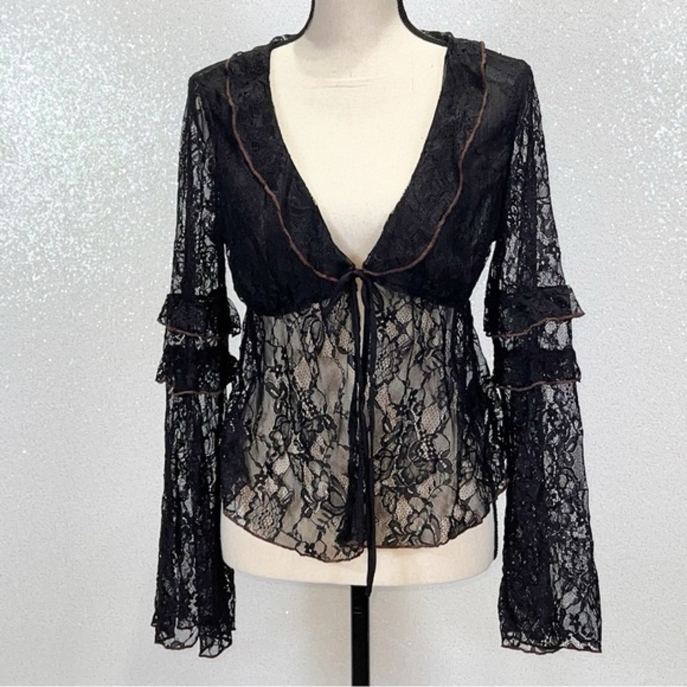 Urban Outfitters Sheer Lace blouse